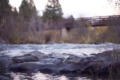 Footbridge over the Deschutes River in Bend, Oregon