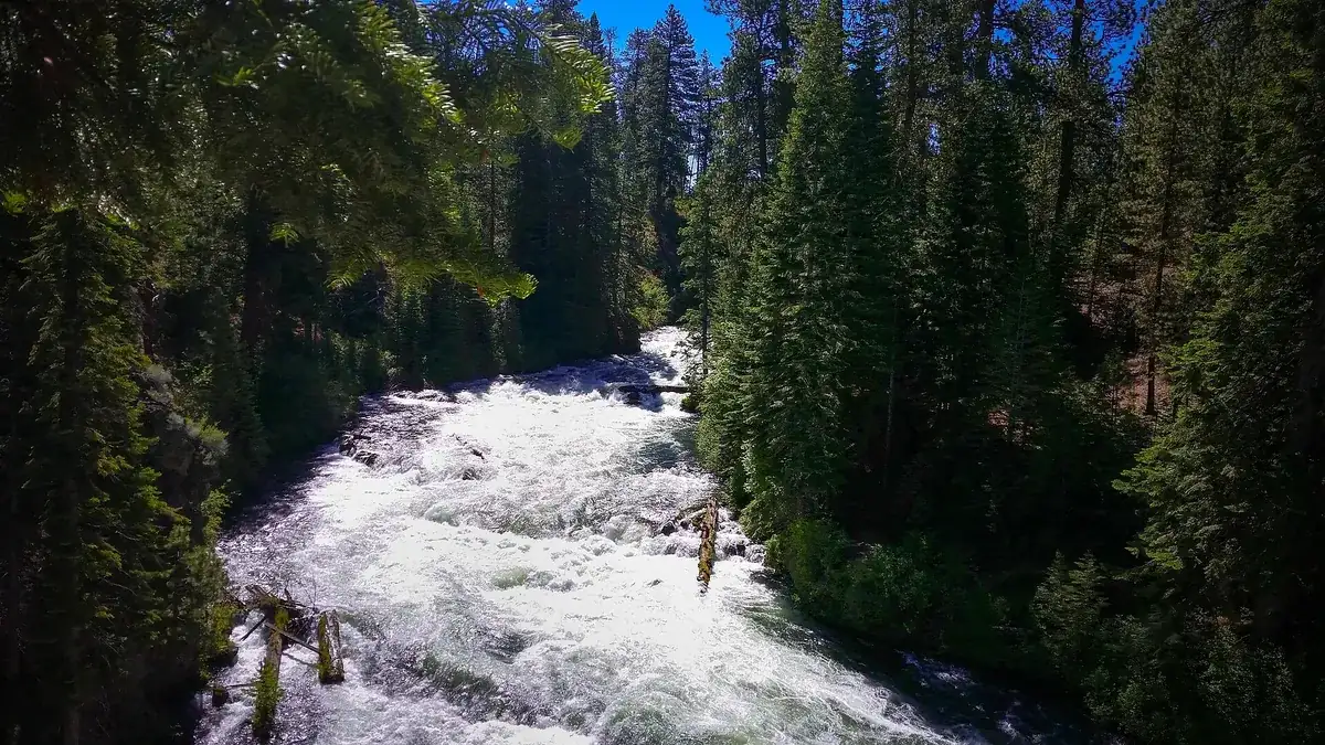 Benham Falls on the Deschutes River between Sunriver and Bend