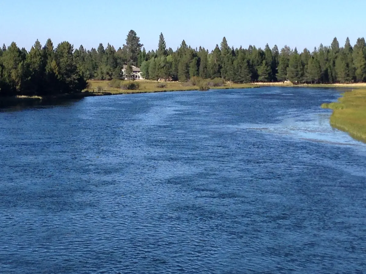 Deschutes River in Sunriver, Oregon, part of the area covered by Sunriver property management